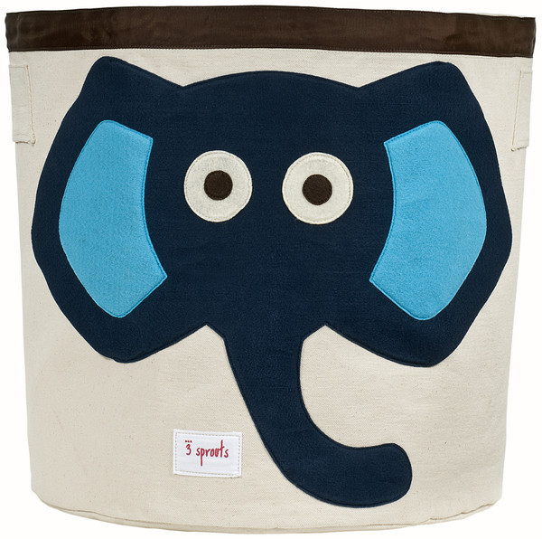 Корзина для хранения игрушек Синий Слоненок (Blue Elephant)