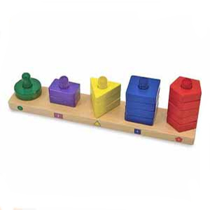 Классические игрушки - Пирамидки на доске