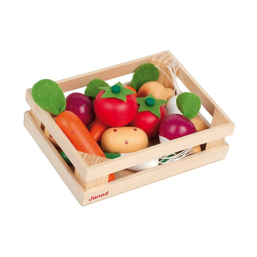 Набор овощей в ящике(12 элементов)