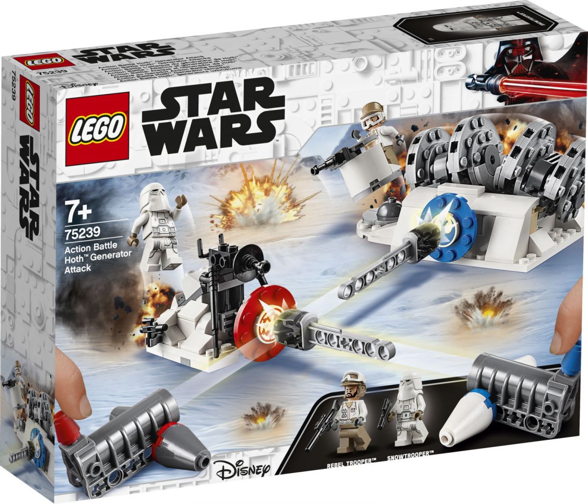 Lego Star Wars 75239 Разрушение генераторов на Хоте