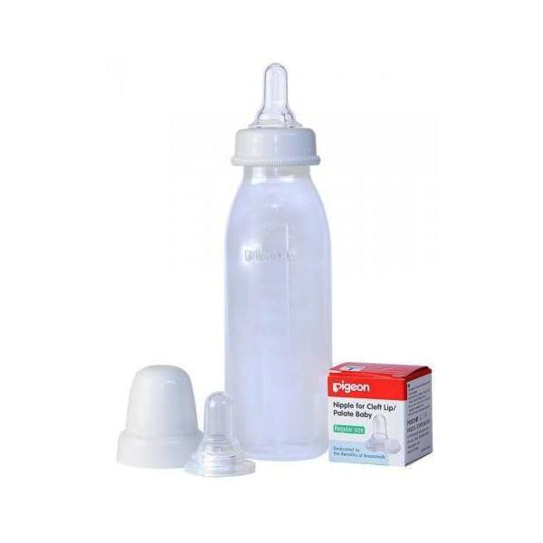 Бутылочка с клапаном для кормления детей с расщелиной нёба и/или губы - 240 мл