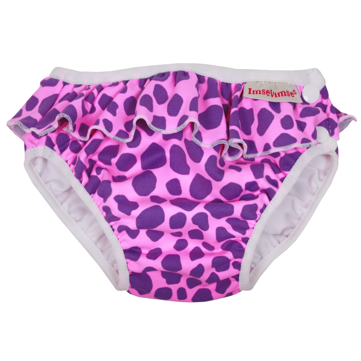 Трусики для купания pink leopard frill 11-14 кг