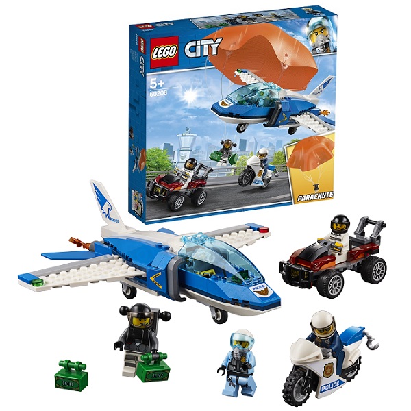 Lego City 60208 Воздушная полиция: арест парашютиста