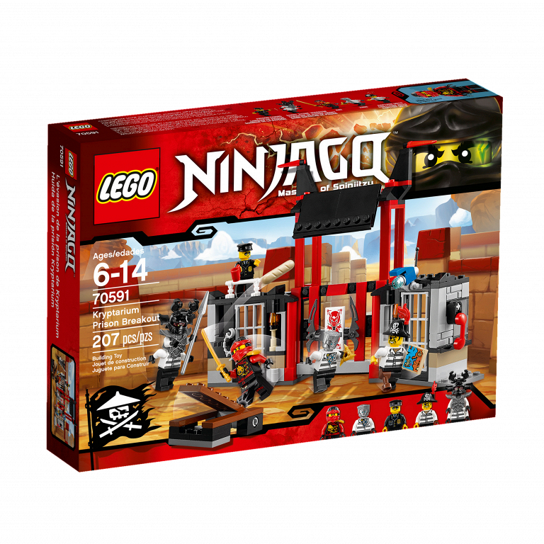 Lego Ninjago 70591 Побег из тюрьмы Криптариум