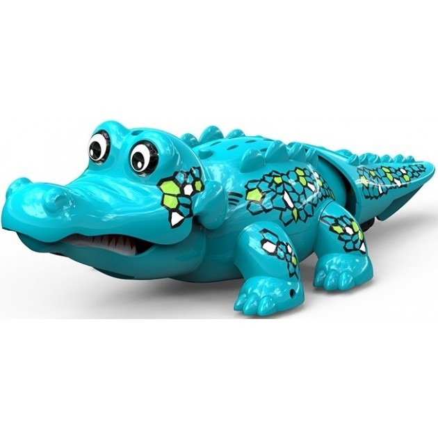 Интерактивная игрушка Крокодил для игры в воде Бирюзовый