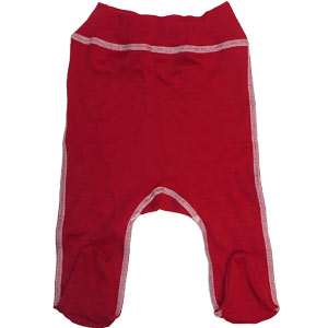 Ползунки детские Norveg Soft красные (размер 56-62)