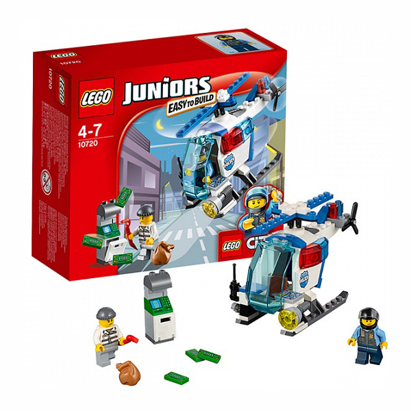 Lego Juniors 10720 Погоня на полицейском вертолете