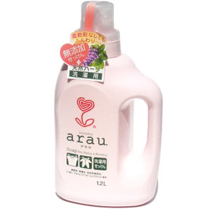 Жидкое стиральное мыло для мам и детей с дезодорирующим эффектом Arua - 1200 мл