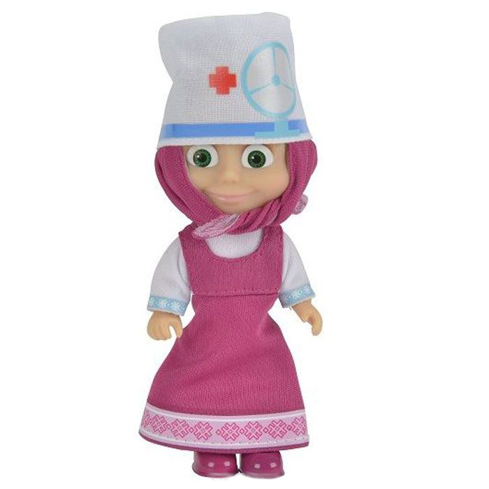 Мини-кукла Маша-врач