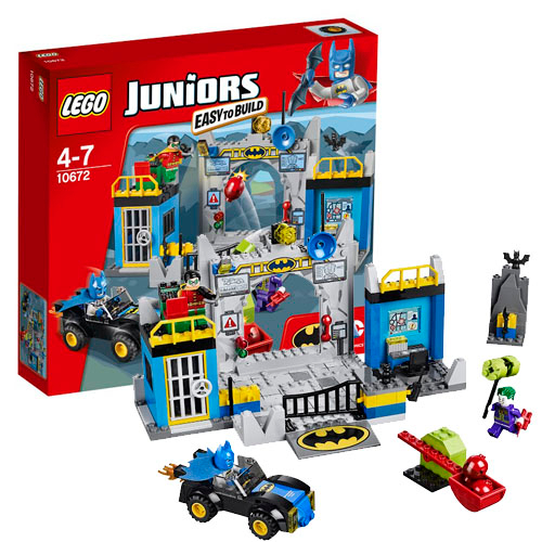 Lego Juniors 10672 Пещера Бэтмена
