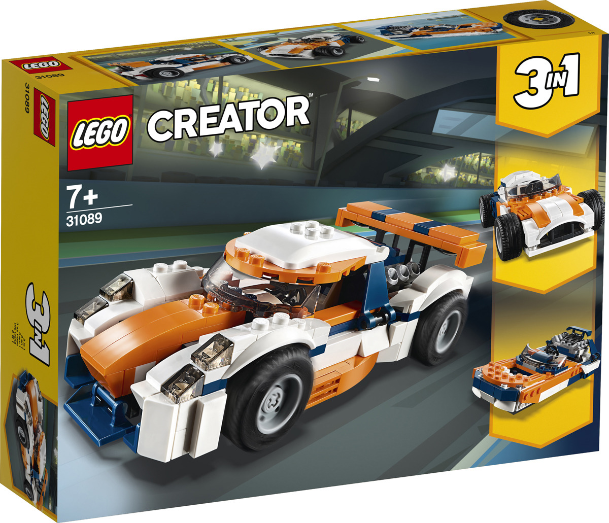 Lego Creator 31089 Оранжевый гоночный автомобиль