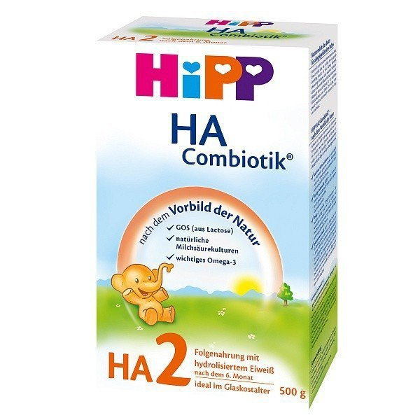 Детская смесь Хипп 2 Комбиотик Гипоаллергенный - 500 г