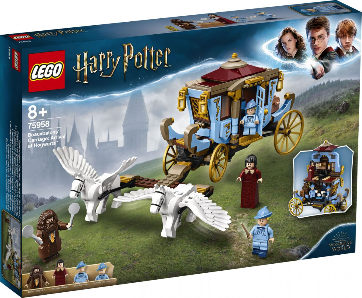 Lego Harry Potter 75958 Карета школы Шармбатон Приезд в Хогвартс