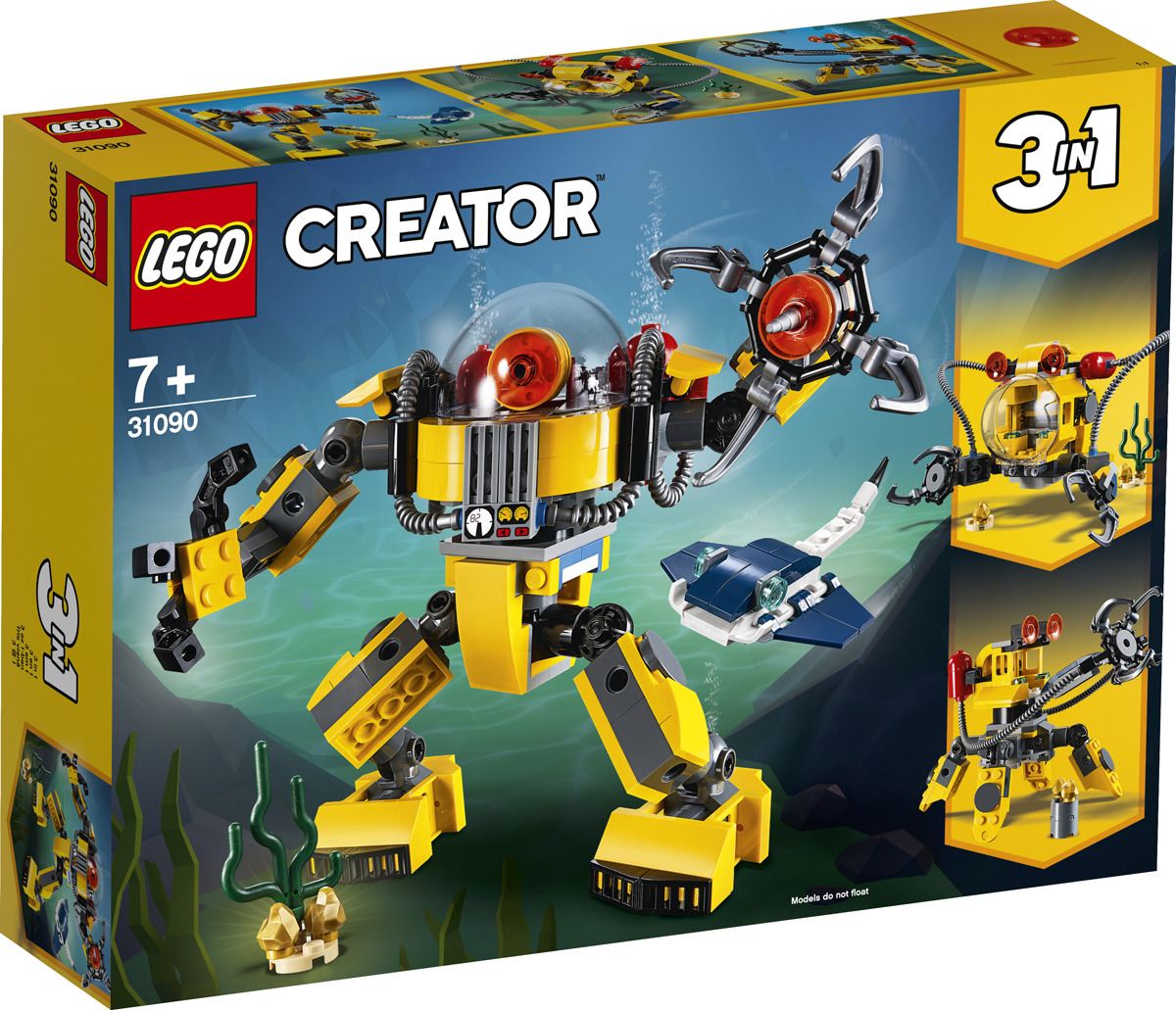 Lego Creator 31090 Робот для подводных исследований