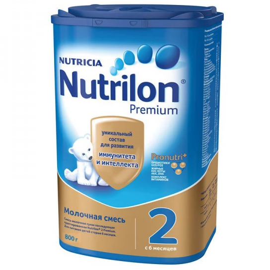 Детская смесь Nutrilon 2 Premium с 6 месяцев - 800 г