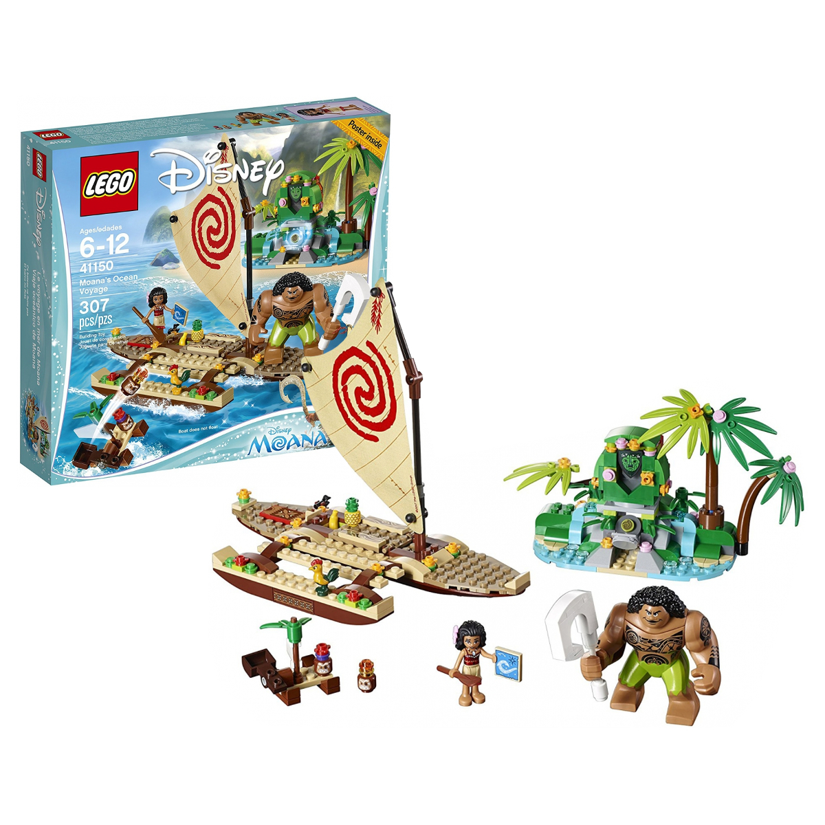 Lego Disney Princess 41150 Морское путешествие Моаны