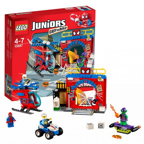 Lego Juniors 10687 Убежище Человека-паука