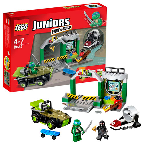 Lego Juniors 10669 Логово черепашек