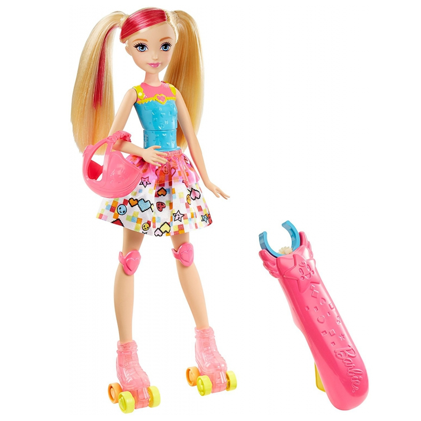 Кукла Барби на роликовых коньках