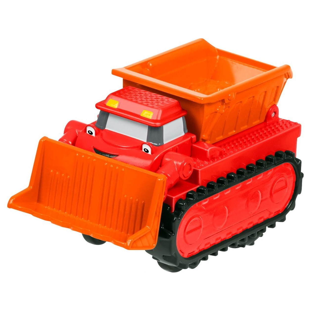 Машинка инерционная цвет красный оранжевый Боб-строитель
