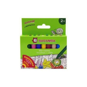 Baramba Набор восковых карандашей - 12 цветов (картонная упаковка) В98012