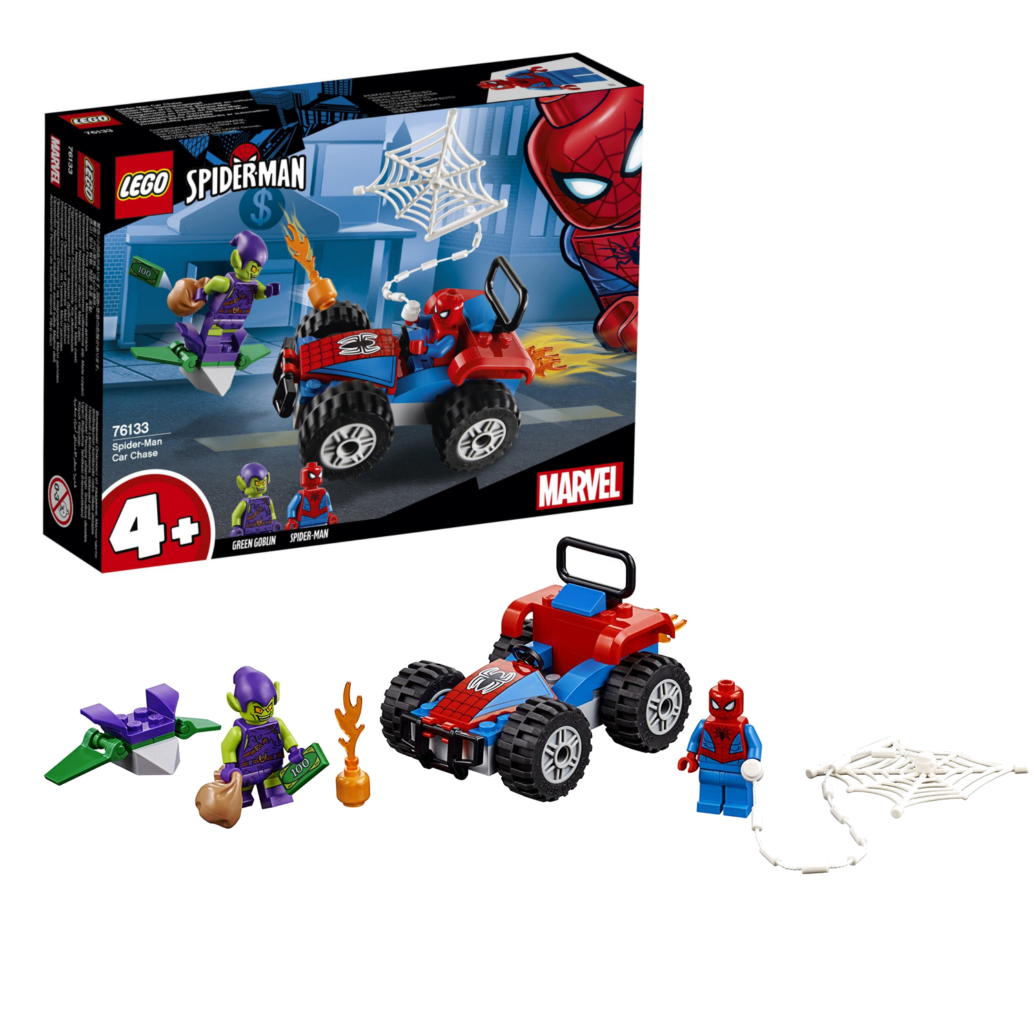 Lego Super Heroes 76133 Автомобильная погоня Человека-Паука