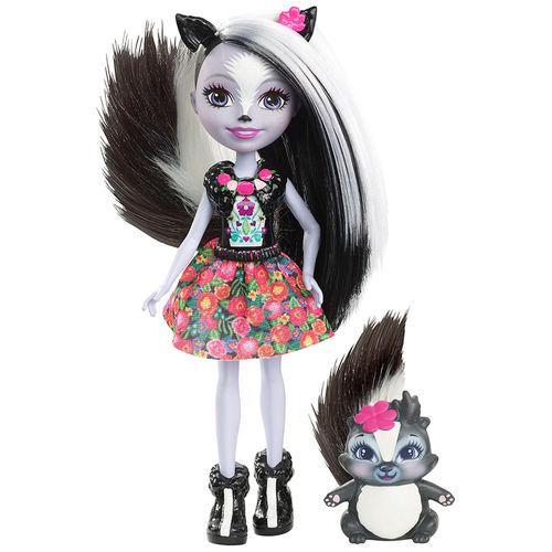 Кукла Enchantimals с любимой зверушкой Сейдж Скунси и Кейпер