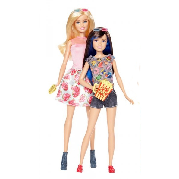 Набор кукол Барби и Скиппер в кино