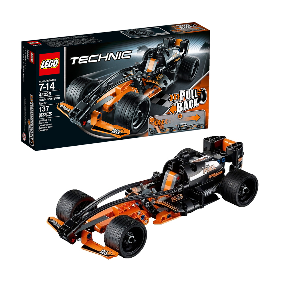 Lego Technic 42026 Черный гоночный автомобиль