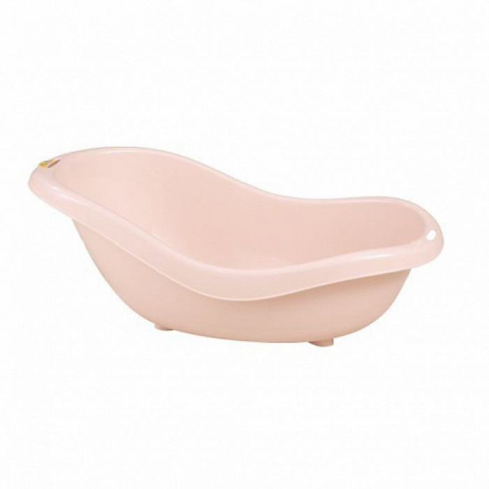 Ванночка для купания со сливным отверстием (розовая)
