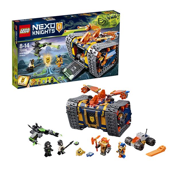 Lego Nexo Knights 72006 Мобильный арсенал Акселя
