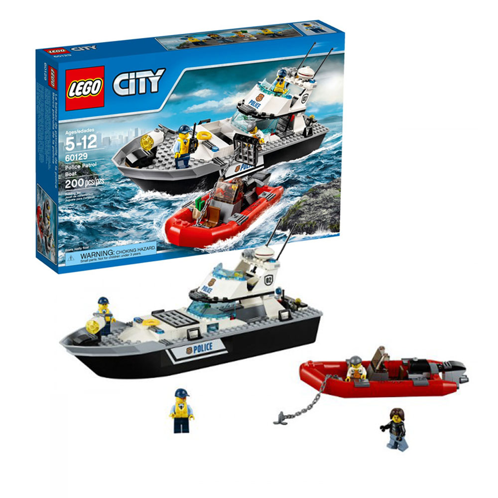 Lego City 60129 Полицейский патрульный катер