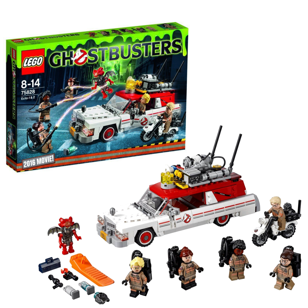 Lego Ideas 75828 Охотники за привидениями Экто-1 и Экто-2