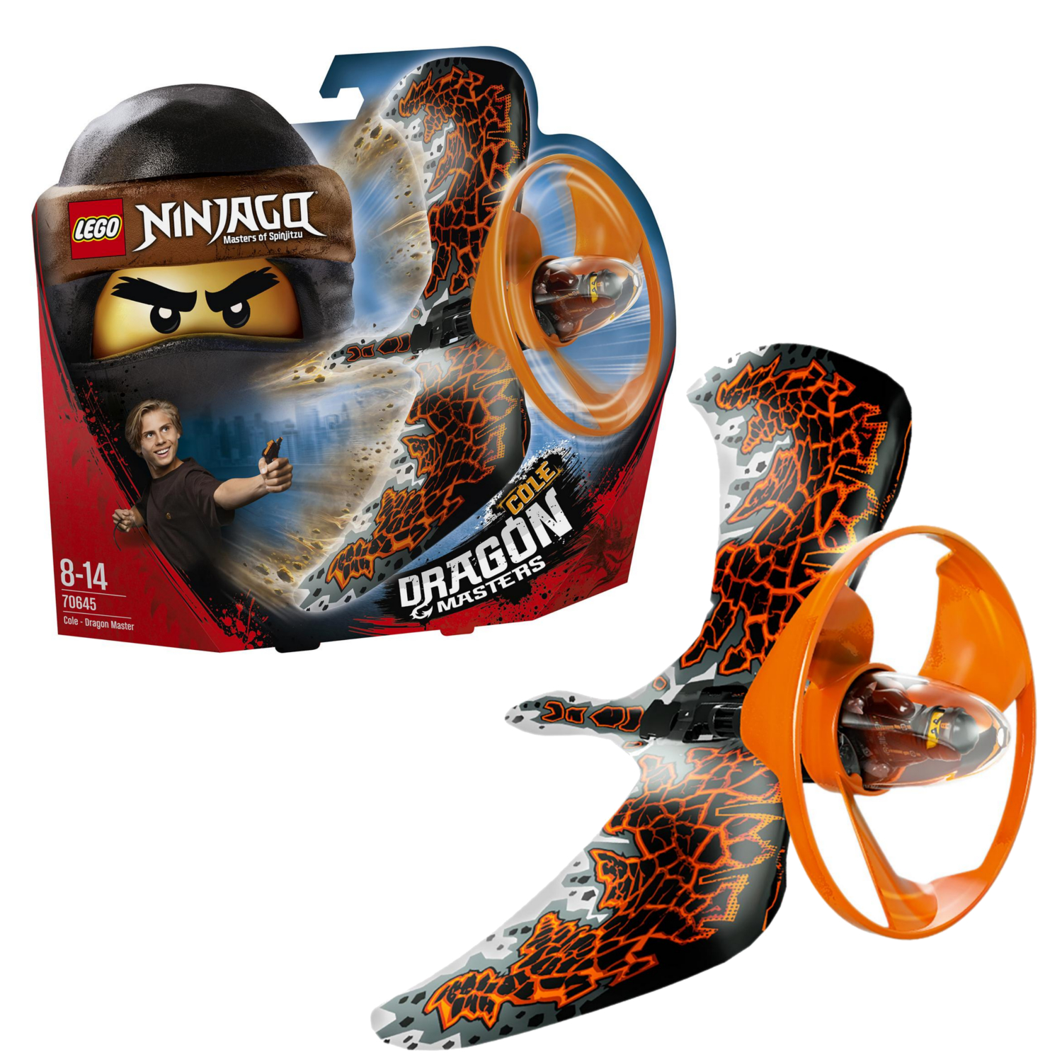 Lego Ninjago 70645 Коул Мастер дракона