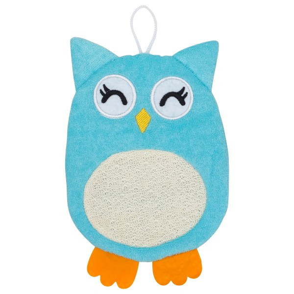 Махровая мочалка-рукавичка для купания Baby Owl