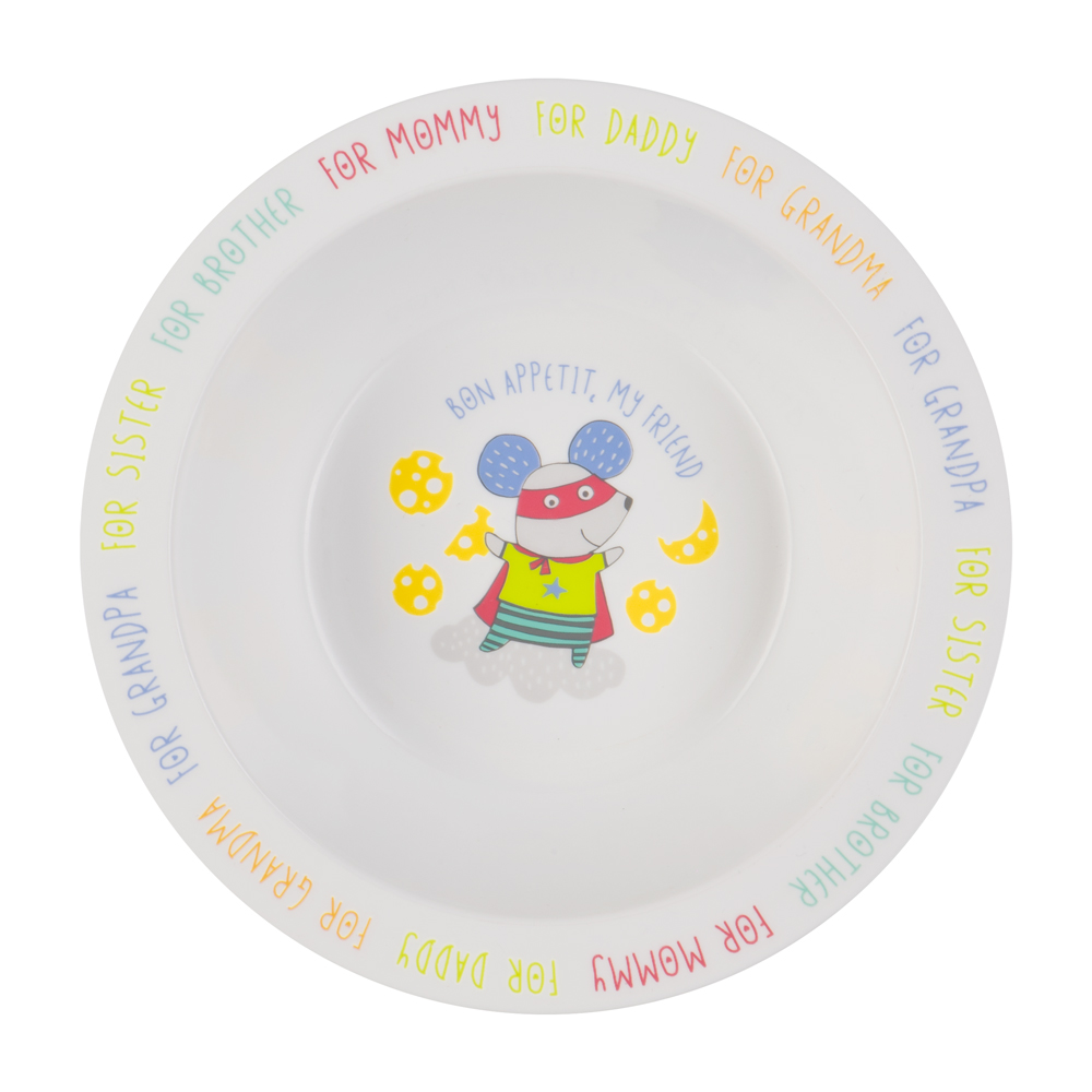 Глубокая тарелка для кормления Feeding Bowl (mouse)