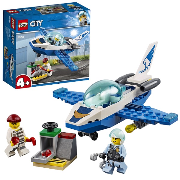 Lego City 60206 Воздушная полиция: патрульный самолёт