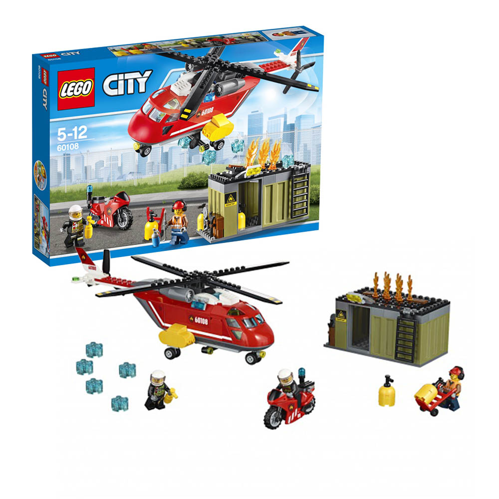 Lego City 60108 Пожарная команда быстрого реагирования