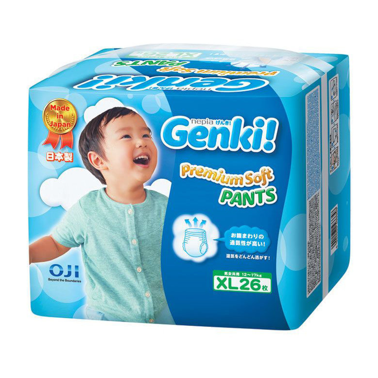 Трусики Genki Premium Soft 12-17 кг (XL) - 26 шт