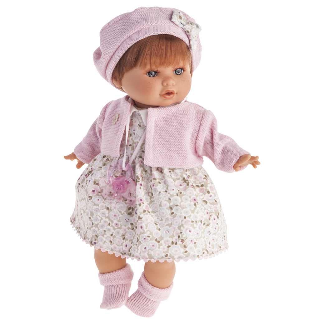 Кукла Кристиана в розовом (плачущая) 30 см