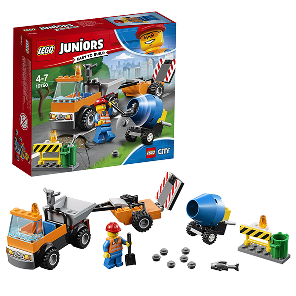 Lego Juniors 10750 Грузовик дорожной службы