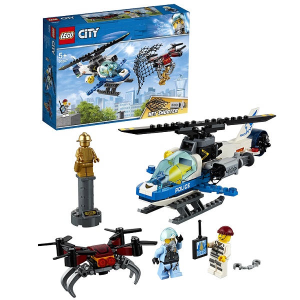 Lego City 60207 Воздушная полиция: погоня дронов