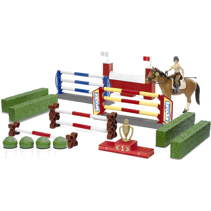 Игровой набор Всадница и лошадь