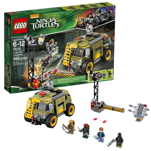 Lego Teenage Mutant Ninja Turtles 79115 Освобождение фургона черепашек