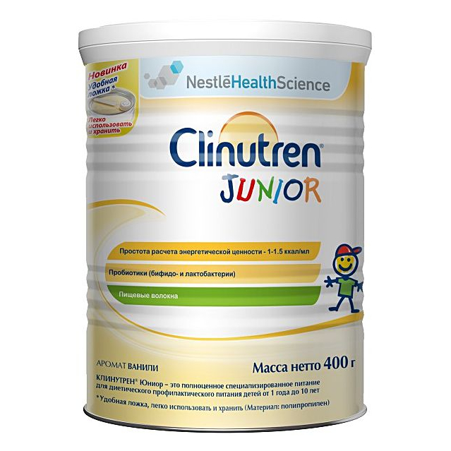Смесь Nestle Clinutren Junior от года 400 г