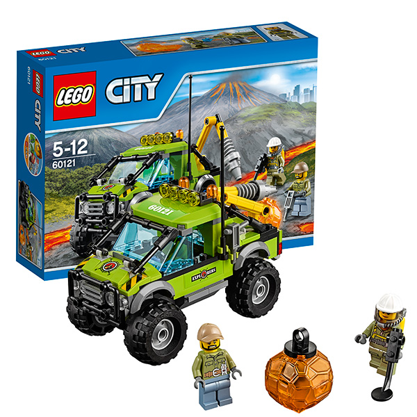 Lego City 60121 Грузовик Исследователей Вулканов