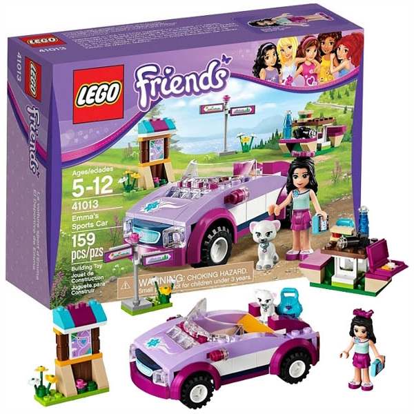 Lego Friends 41013 Спортивный автомобиль Эммы