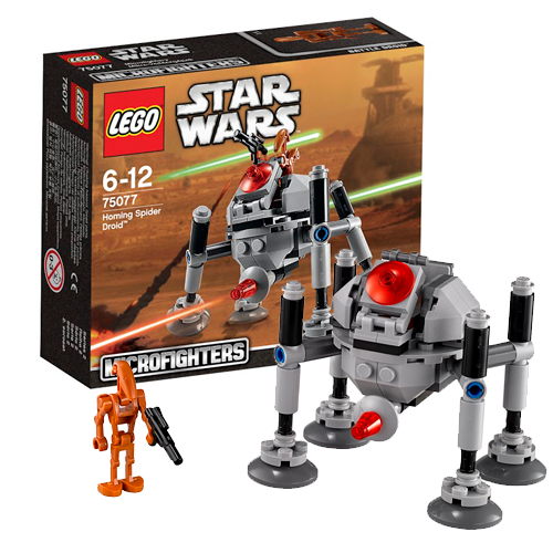Lego Star Wars 75077 Самонаводящийся дроид-паук