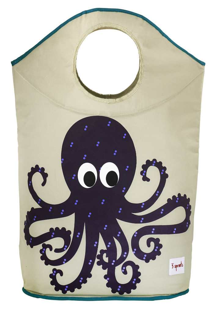 Корзина для белья Осьминог (Purple Octopus)