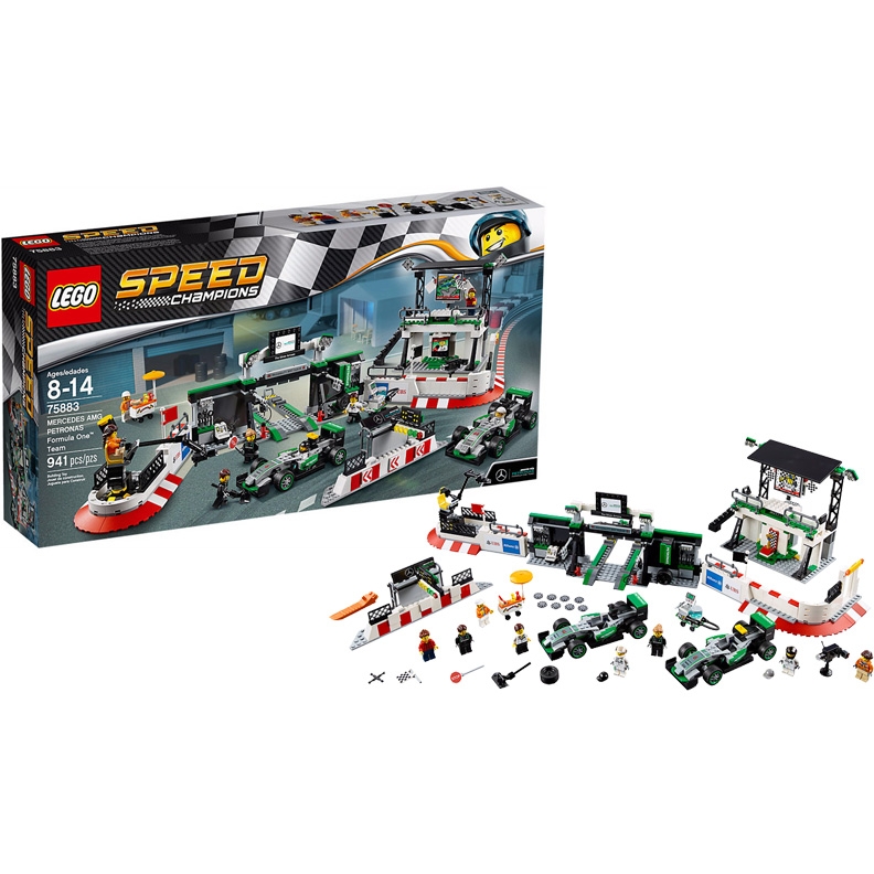 Lego Speed Champions 75883 Mercedes Amg Petronas Formula One Team